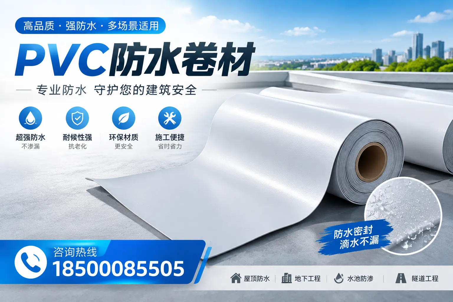 PVC防水卷材的市场竞争分析，平顶山品牌选择参考
